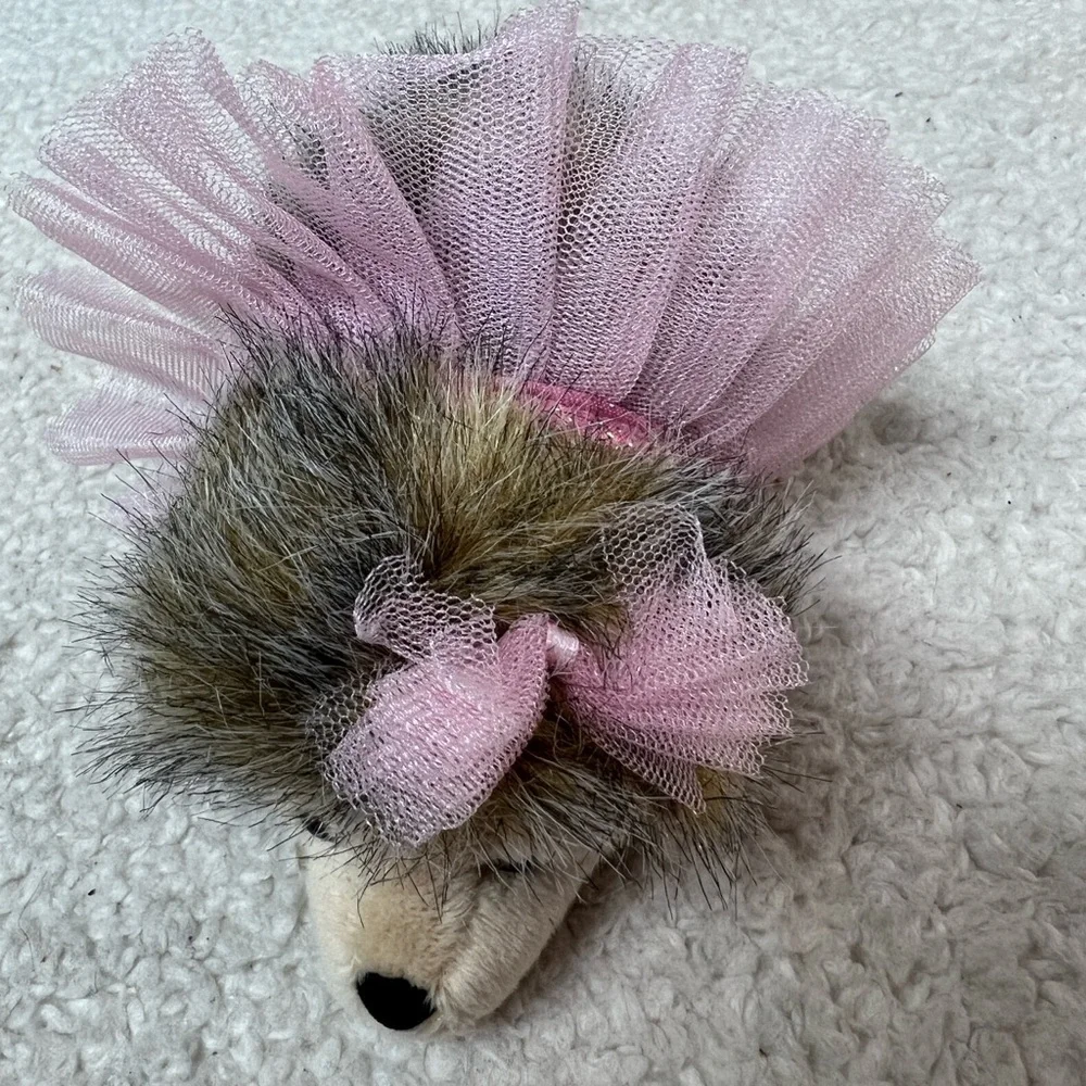 Douglas Toys Ballerina Hedgehog Plush Toy with Tutu NWOT - Picture 4 of 6